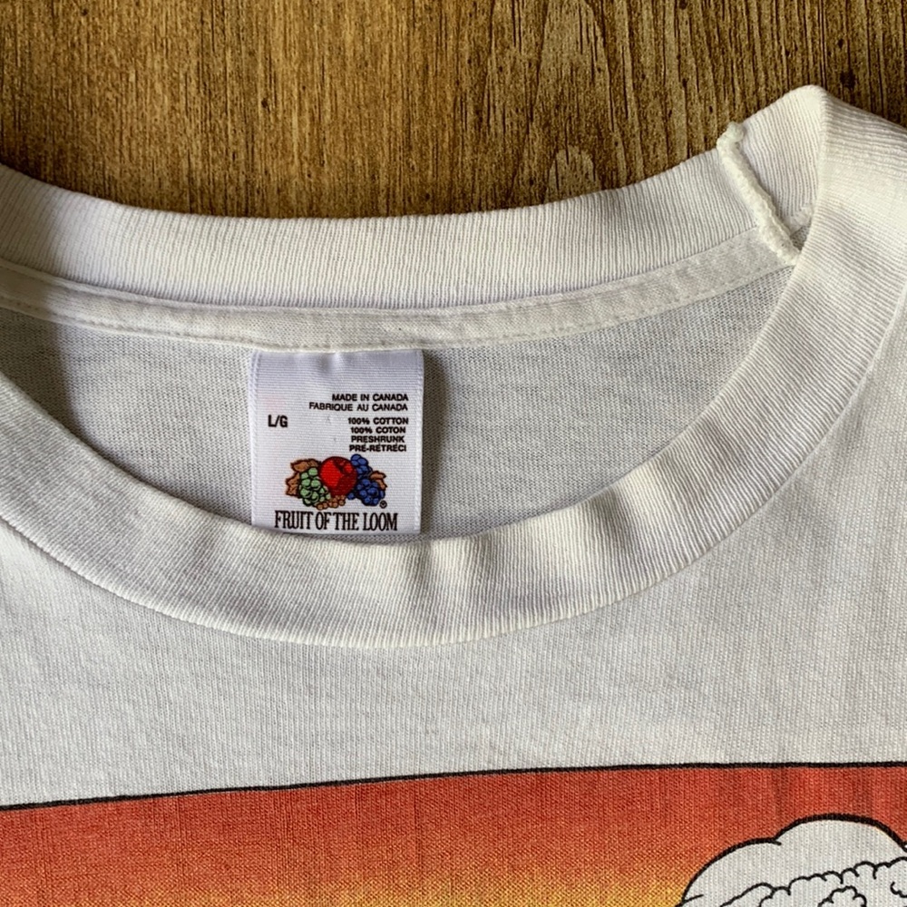 Vintage 1989 Whale Tale Orca Native Art Shirt - Picture 3 of 5